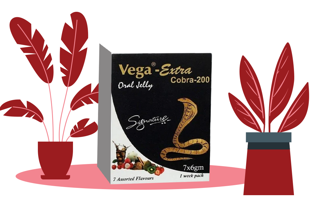 Vega Extra Cobra Oral Jelly 200mg