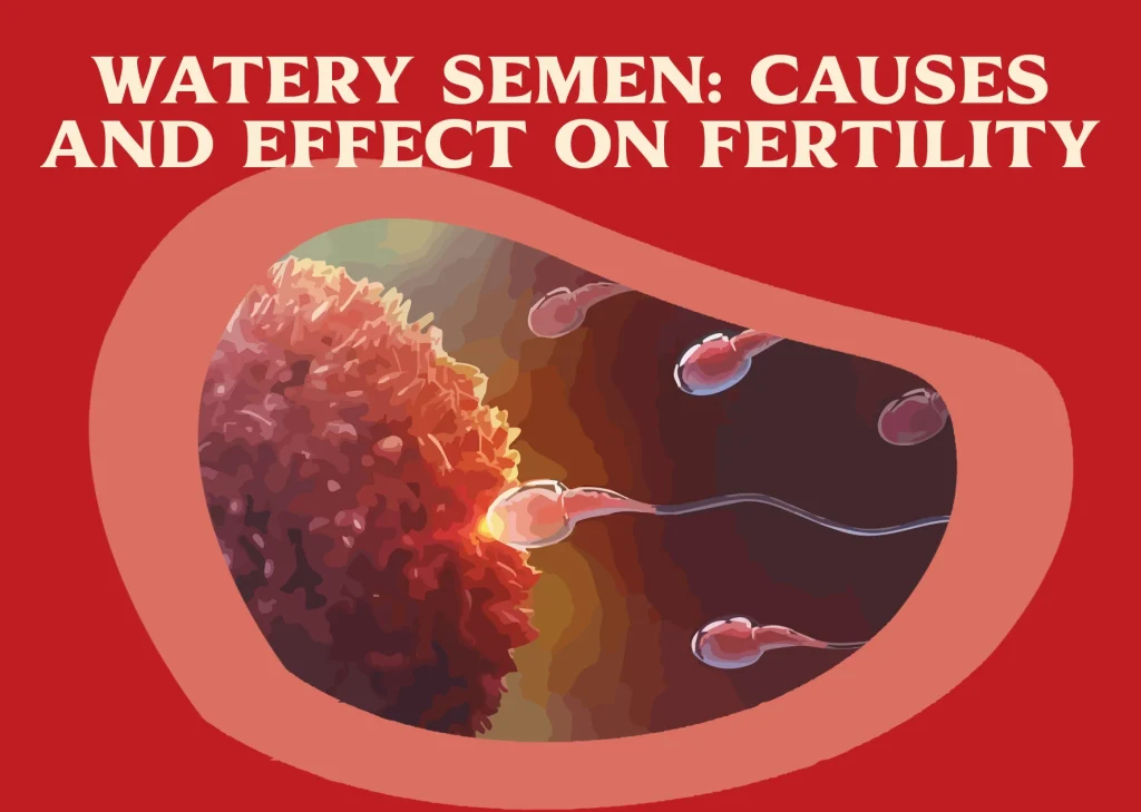 Watery semen- Causes and effect on fertility