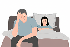 How can a woman help a man with erectile dysfunction