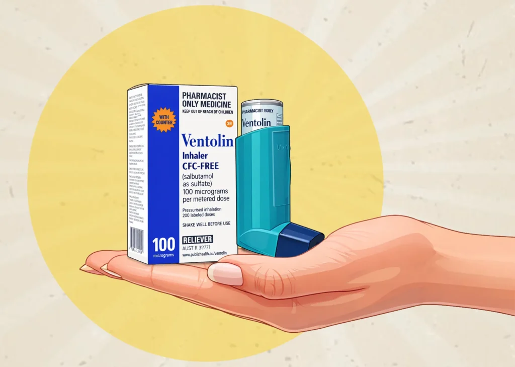 Ventolin CFC Free Inhaler 100 mcg