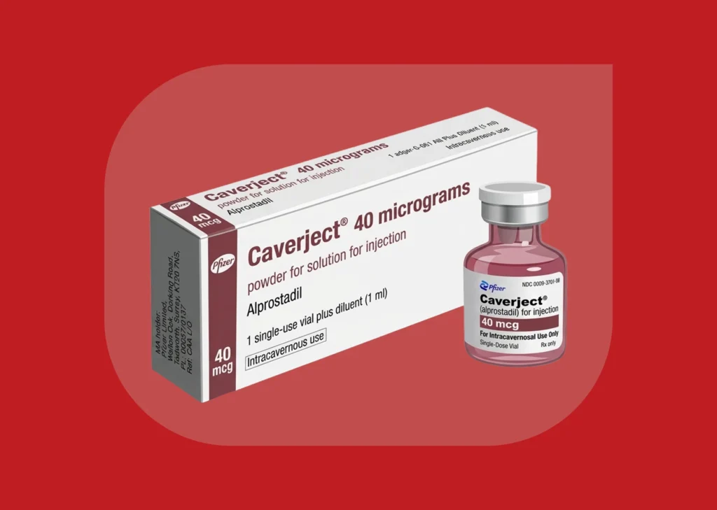 Alprostadil Caverject 40 mcg injection for ED relief