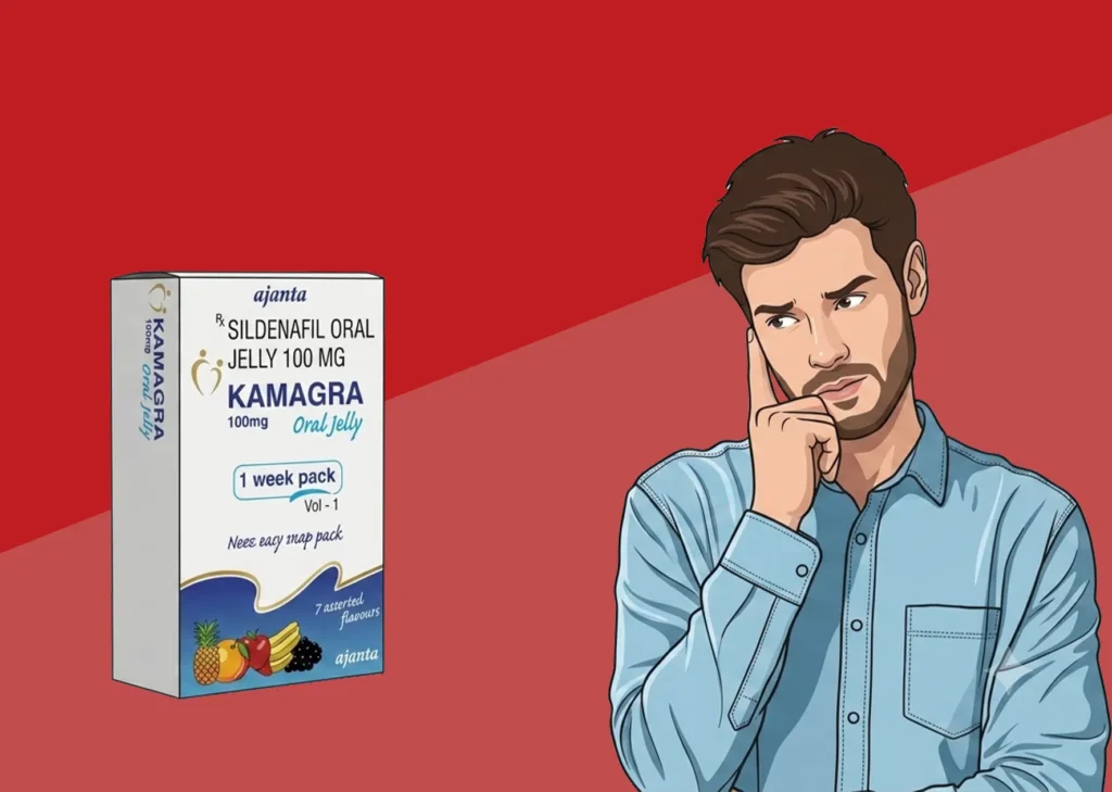 Man thinking What happens When You Take Kamagra?
