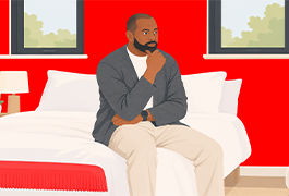 Erection problems despite feeling healthy